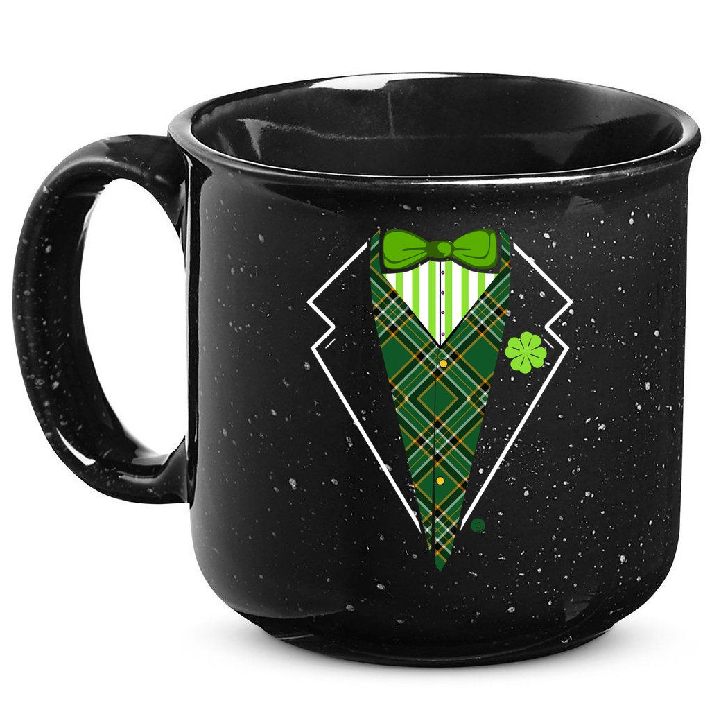Irish Party Tuxedo 15oz Campfire Ceramic Mug