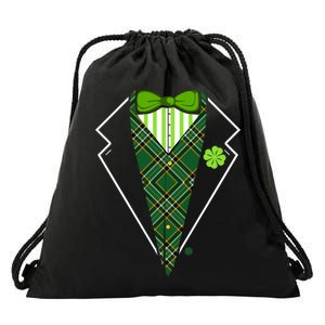 Irish Party Tuxedo Drawstring Bag