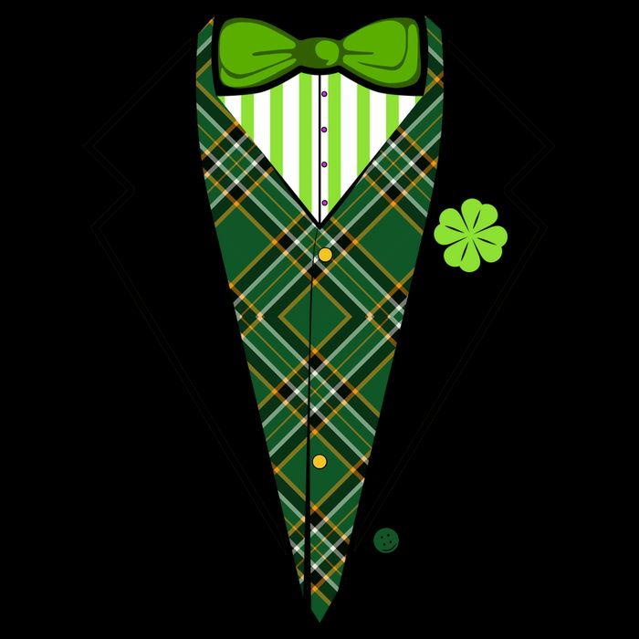 Irish Party Tuxedo 16oz Travel Tumbler