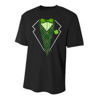 Irish Party Tuxedo Youth Performance Sprint T-Shirt