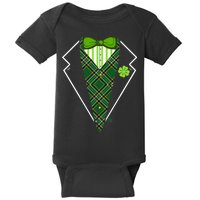 Irish Party Tuxedo Baby Bodysuit