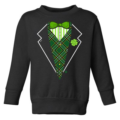 Irish Party Tuxedo Toddler Sweatshirt