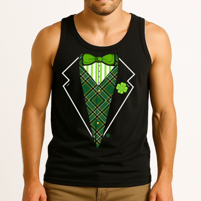 Irish Party Tuxedo Tank Top