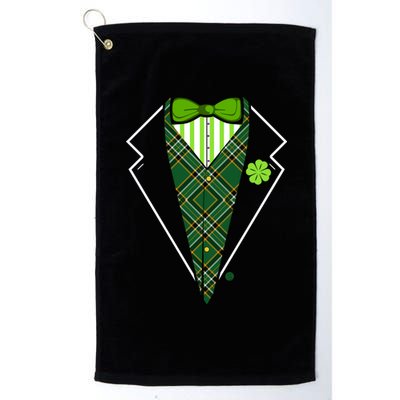 Irish Party Tuxedo Platinum Collection Golf Towel