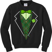 Irish Party Tuxedo Kids Sweatshirt