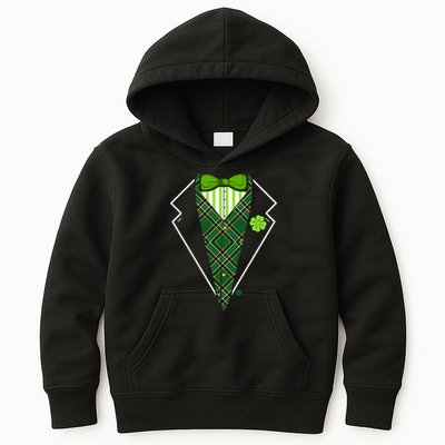 Irish Party Tuxedo Kids Hoodie