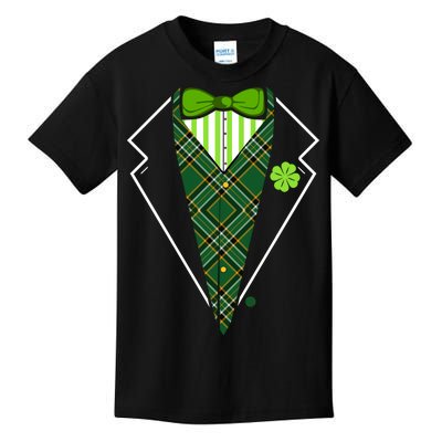 Irish Party Tuxedo Kids T-Shirt