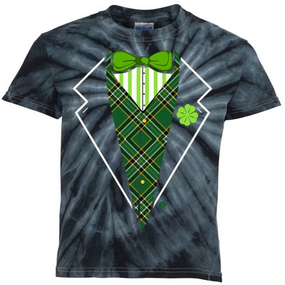 Irish Party Tuxedo Kids Tie-Dye T-Shirt