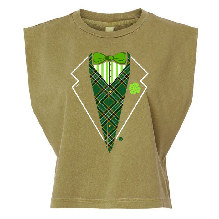 Irish Party Tuxedo Garment-Dyed Women's Muscle Tee