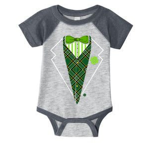 Irish Party Tuxedo Infant Baby Jersey Bodysuit