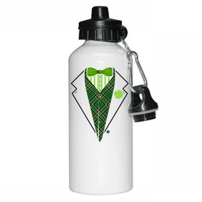 Irish Party Tuxedo Aluminum Water Bottle