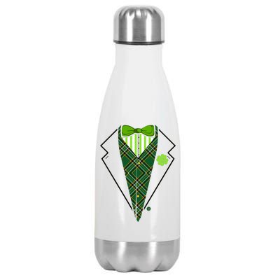 Irish Party Tuxedo Stainless Steel Insulated Water Bottle