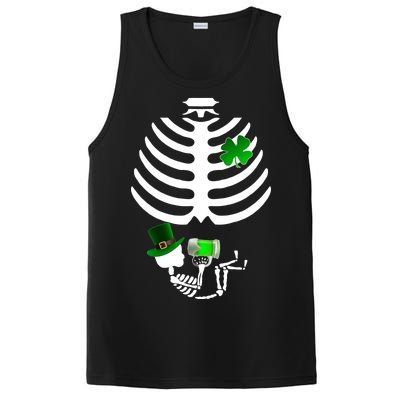 Irish Pregnant Skeleton Baby Beer PosiCharge Competitor Tank