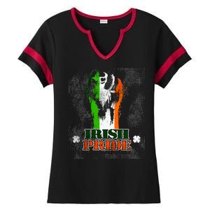 Irish Pride Ladies Halftime Notch Neck Tee