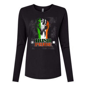 Irish Pride Womens Cotton Relaxed Long Sleeve T-Shirt