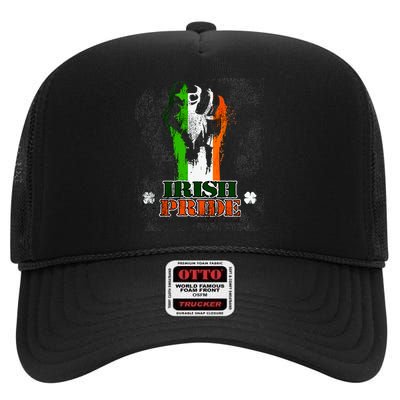 Irish Pride High Crown Mesh Back Trucker Hat