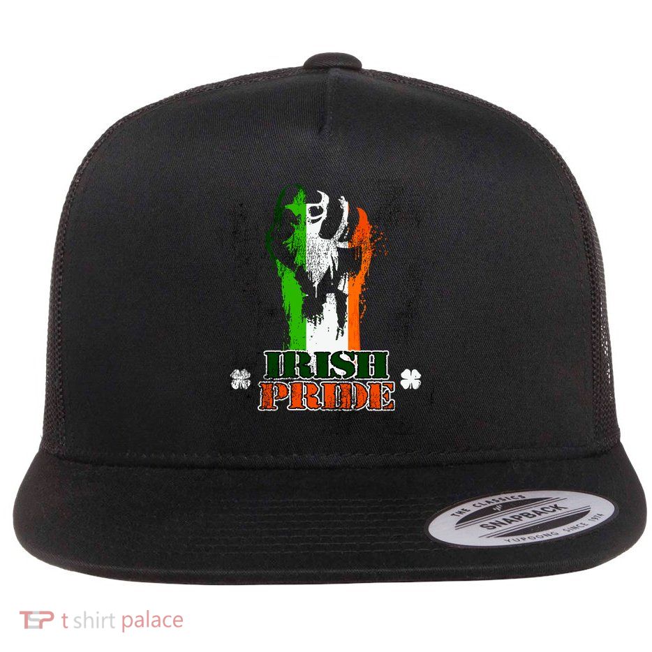 Irish Pride Flat Bill Trucker Hat