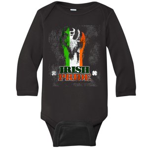 Irish Pride Baby Long Sleeve Bodysuit