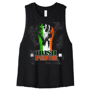 Irish Pride Women's Racerback Cropped Tank