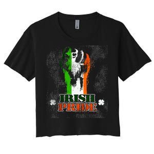 Irish Pride Women's Crop Top Tee