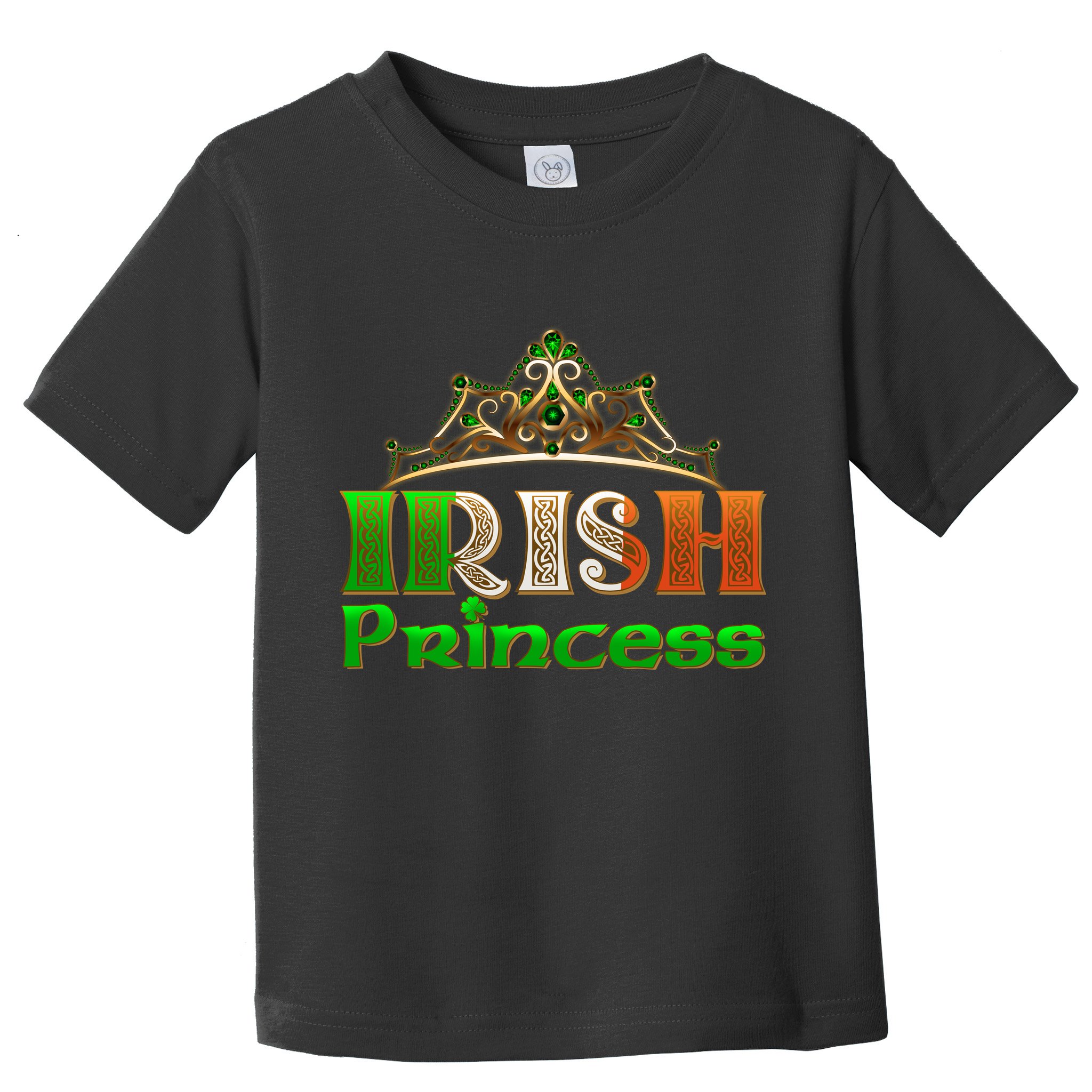 Irish Princess Crown St. Patrick's Day Toddler T-Shirt