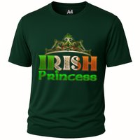Irish Princess Crown St. Patrick's Day Cooling Performance Crew T-Shirt