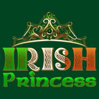Irish Princess Crown St. Patrick's Day Cooling Performance Crew T-Shirt