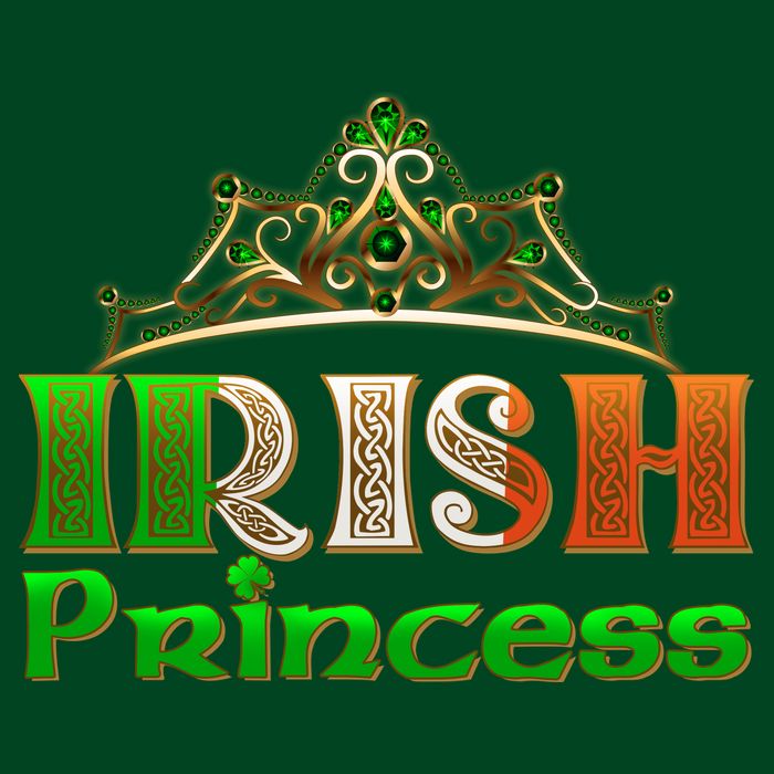 Irish Princess Crown St. Patrick's Day Cooling Performance Crew T-Shirt