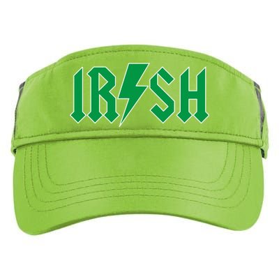 Irish Rocks Logo Music Parody St Patricks Day Adult Drive Performance Visor