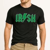 Irish Rocks Logo Music Parody St Patricks Day Cooling Performance Crew T-Shirt