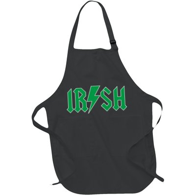 Irish Rocks Logo Music Parody St Patricks Day Apron