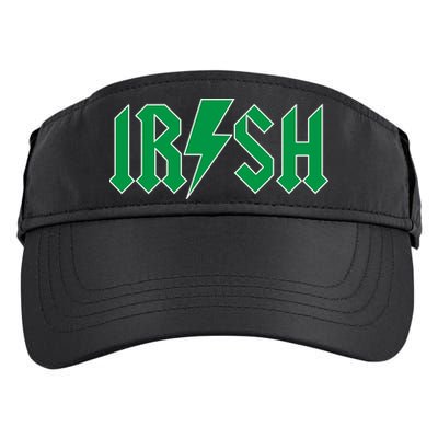 Irish Rocks Logo Music Parody St Patricks Day Adult Drive Performance Visor