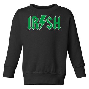 Irish Rocks Logo Music Parody St Patricks Day Toddler Sweatshirt