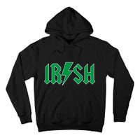 Irish Rocks Logo Music Parody St Patricks Day Tall Hoodie