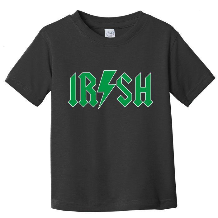 Irish Rocks Logo Music Parody St Patricks Day Toddler T-Shirt