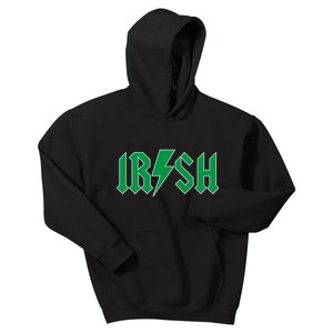 Irish Rocks Logo Music Parody St Patricks Day Kids Hoodie