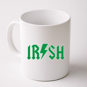 Irish Rocks Logo Music Parody St Patricks Day Coffee Mug