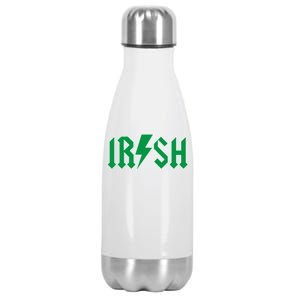 Irish Rocks Logo Music Parody St Patricks Day Stainless Steel Insulated Water Bottle