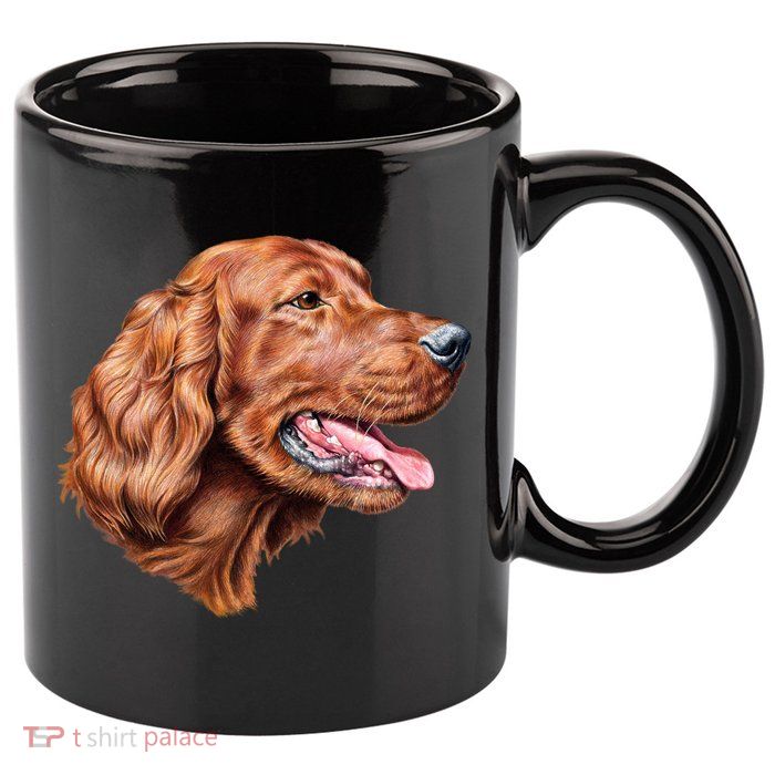 Irish Setter Portrait 11oz C Handle Ceramic Mug
