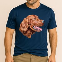 Irish Setter Portrait Performance Shirt