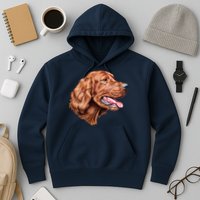 Irish Setter Portrait Hoodie