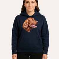 Irish Setter Portrait Hoodie