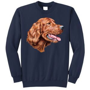 Irish Setter Portrait Sweatshirt