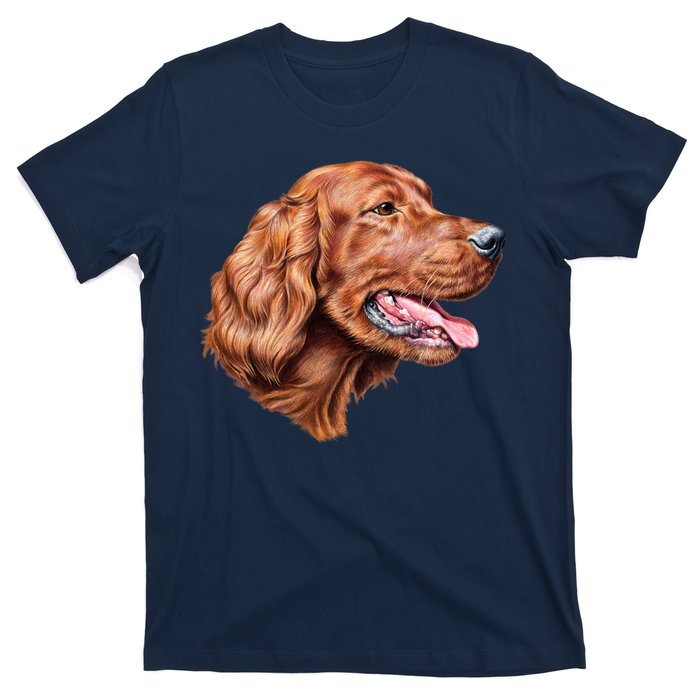 Irish Setter Portrait T-Shirt