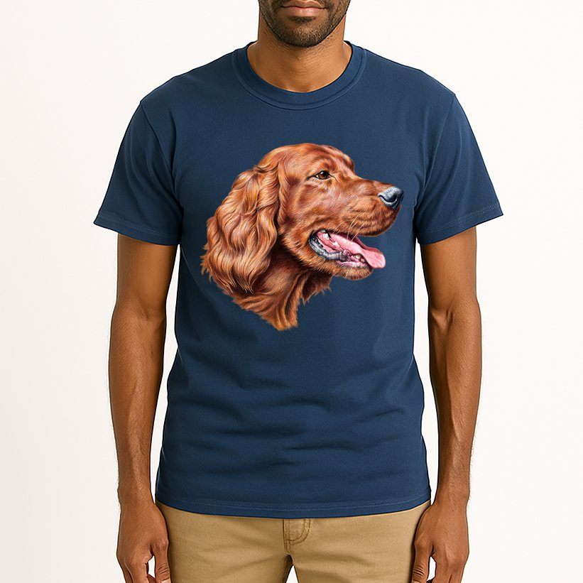 Irish Setter Portrait Tall T-Shirt