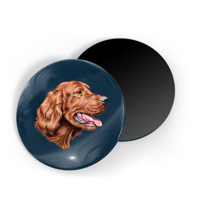 Irish Setter Portrait Magnet
