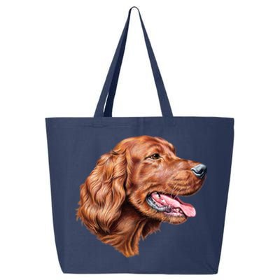 Irish Setter Portrait 25L Jumbo Tote