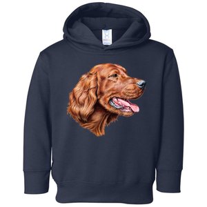 Irish Setter Portrait Toddler Hoodie