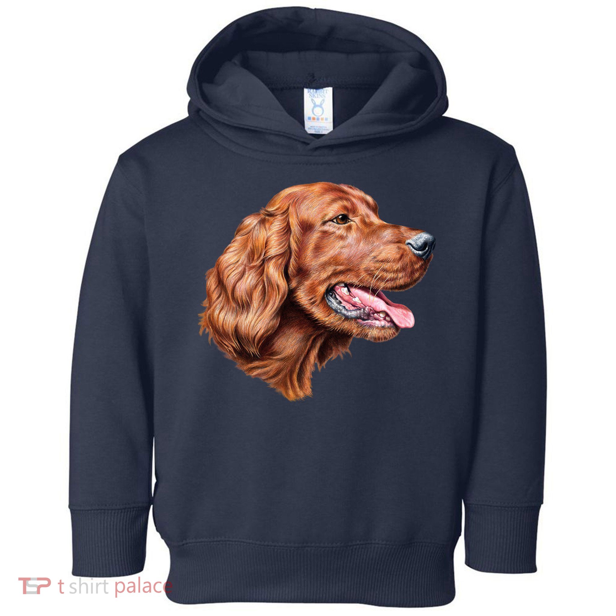 Irish Setter Portrait Toddler Hoodie