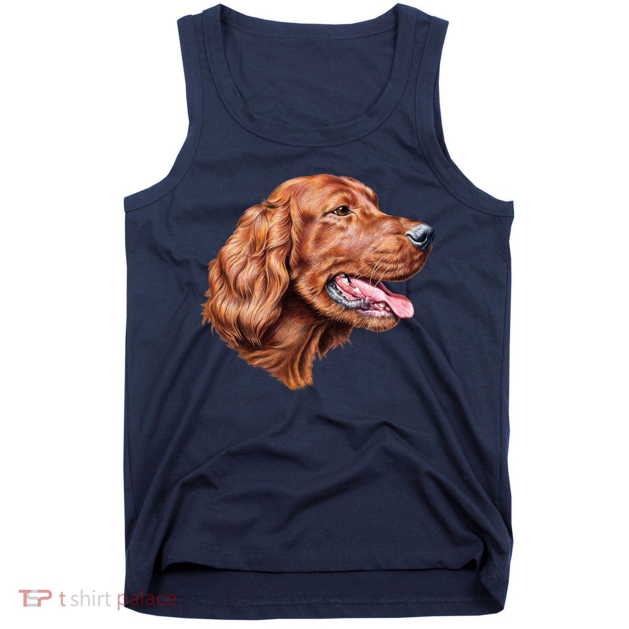 Irish Setter Portrait Tank Top